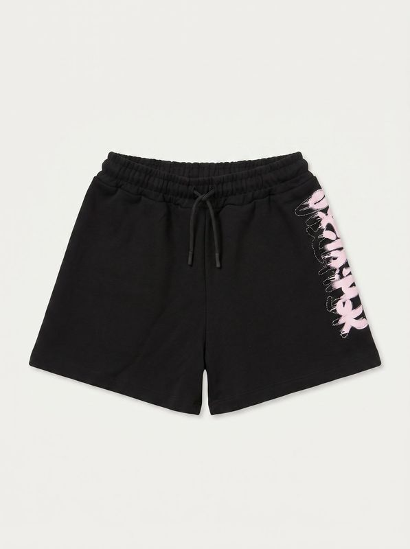 Shorts logato Nero Disclaimer