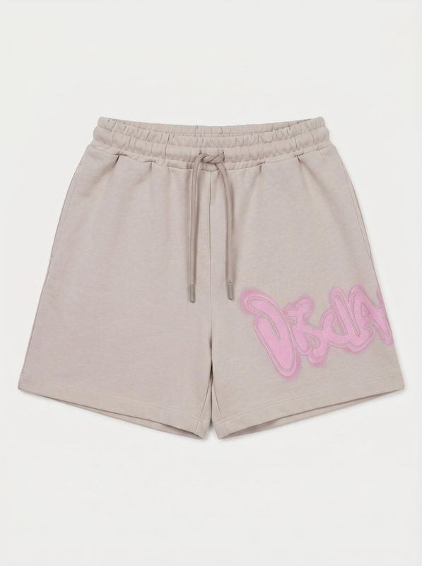 Shorts logati Ghiaccio Disclaimer
