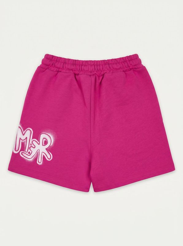 2. Logo shorts Fuchsia Disclaimer k58903
