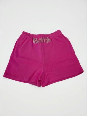1. Logo shorts Fuchsia