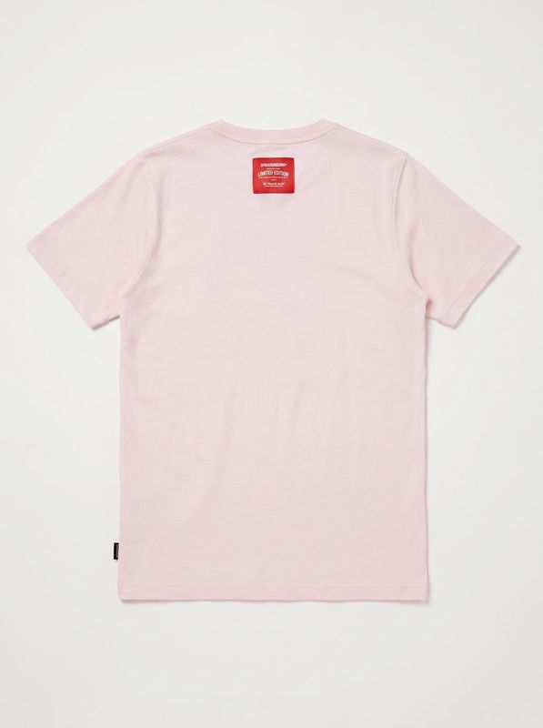 2. T-shirt logata Rosa Sprayground spy1384