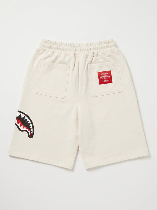 2. Logo Bermuda shorts Cream Sprayground spy1388