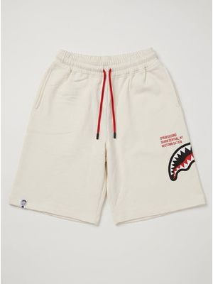 1. Logo Bermuda shorts Cream