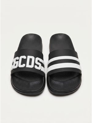 1. Ciabatte con fascia Nero-Bianco
