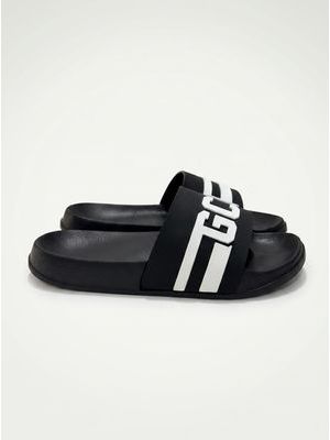 2. Ciabatte con fascia Nero-Bianco