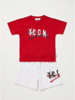 1. Complete with logo Red-White