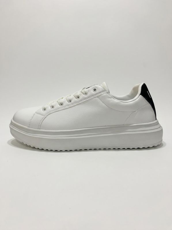 Sneakers logate Bianco Icon