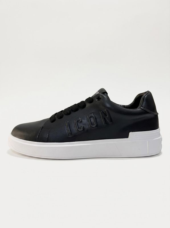 Sneakers logate Nero Icon