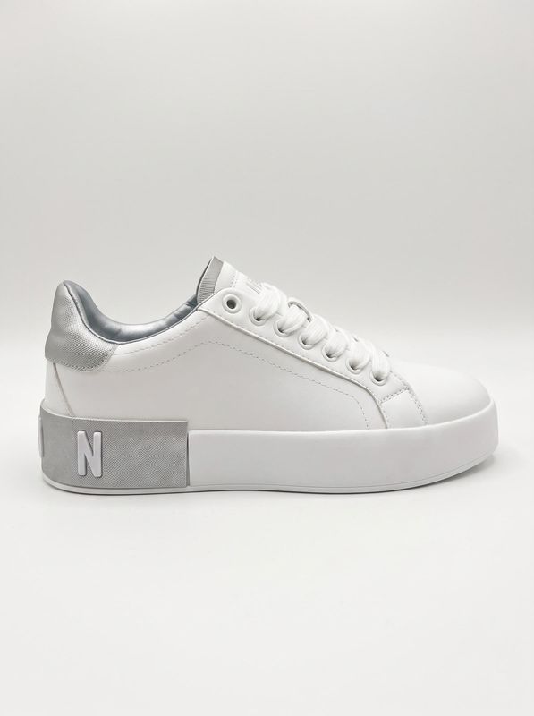 2. Logoed sneakers White-Silver Icon ico5676s