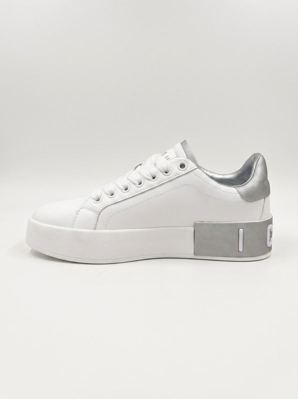 1. Logoed sneakers White-Silver Icon ico5676s