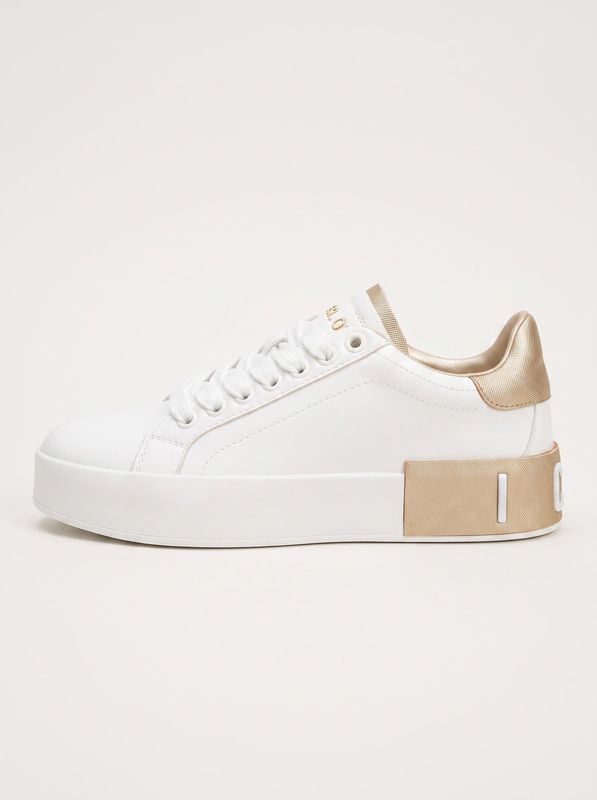 1. Logoed sneakers White-Gold Icon ico5676s