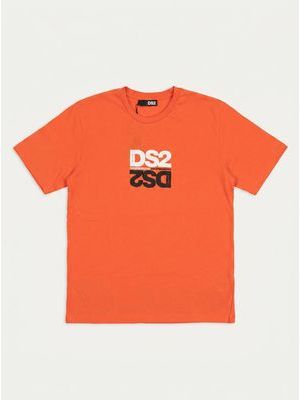 1. T-shirt logata Arancio