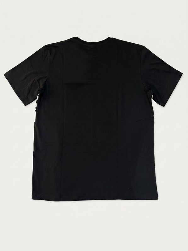 2. Plain T-shirt with logo band Black Drop Season 2 ss26214