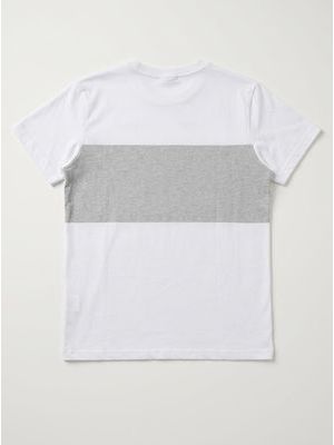 2. Plain T-shirt with logo band White