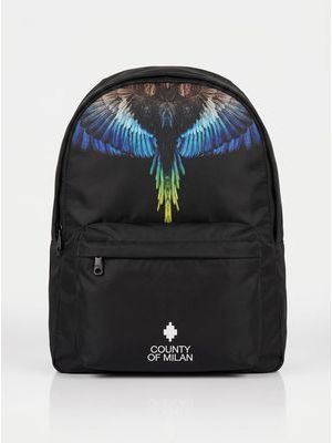 1. Logo backpack Black-Royal