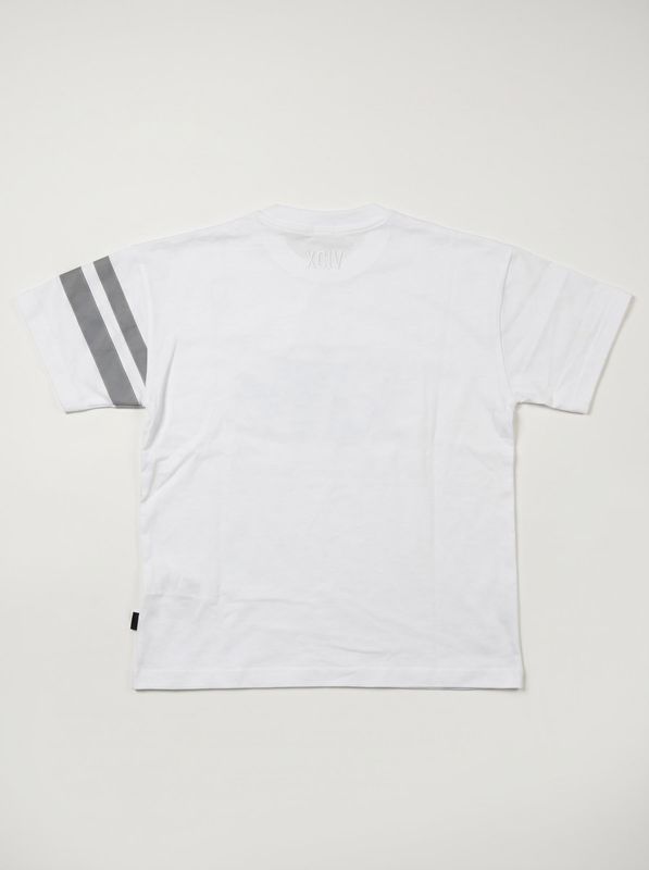 2. Half-sleeved T-shirt with central logo White GCDS c1ujqc703j105