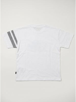 2. Half-sleeved T-shirt with central logo White