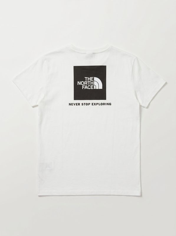 2. Solid color T-shirt with side logo White The North Face nfoa8e