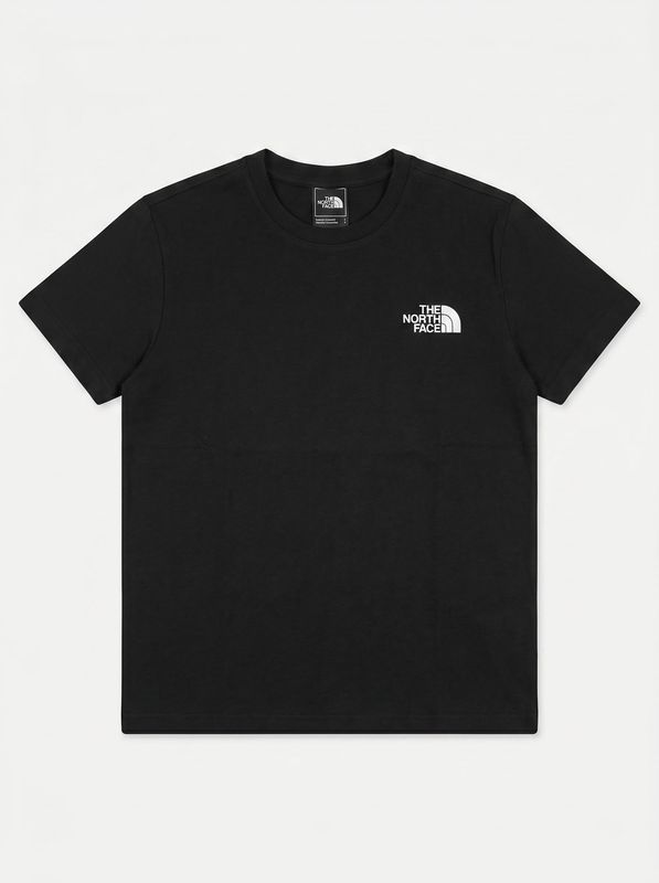 Solid color T-shirt with side logo Black The North Face