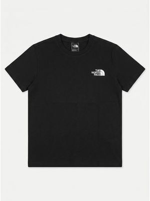 1. Solid color T-shirt with side logo Black