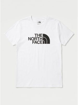 1. Solid color T-shirt with central logo White