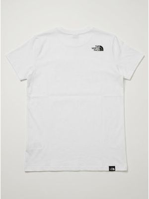 2. Solid color T-shirt with central logo White