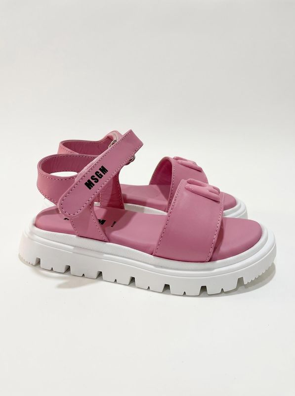 2. Logo sandal White-Pink MSGM 82458