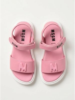 1. Logo sandal White-Pink