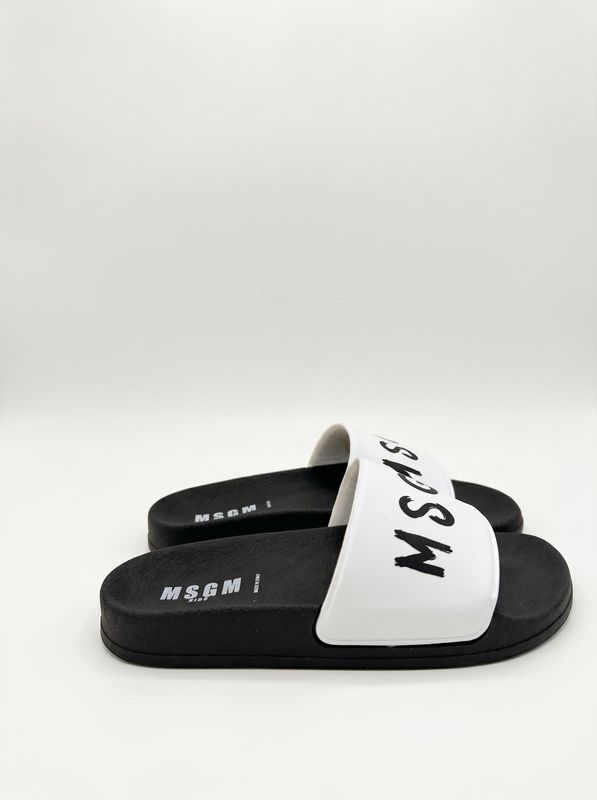 2. Ciabatte con fascia Bianco MSGM 82505