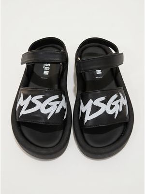 1. Logo sandal Black