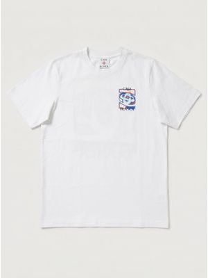 1. Plain T-shirt with print White