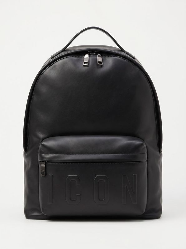 1. Logo backpack Black Icon icbu04a01