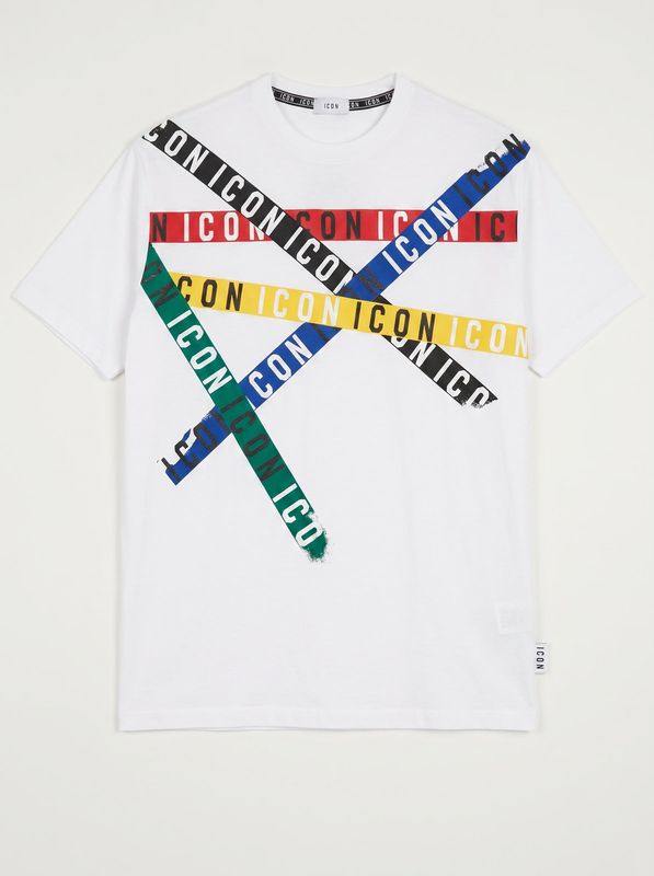 Logo T-shirt White Icon