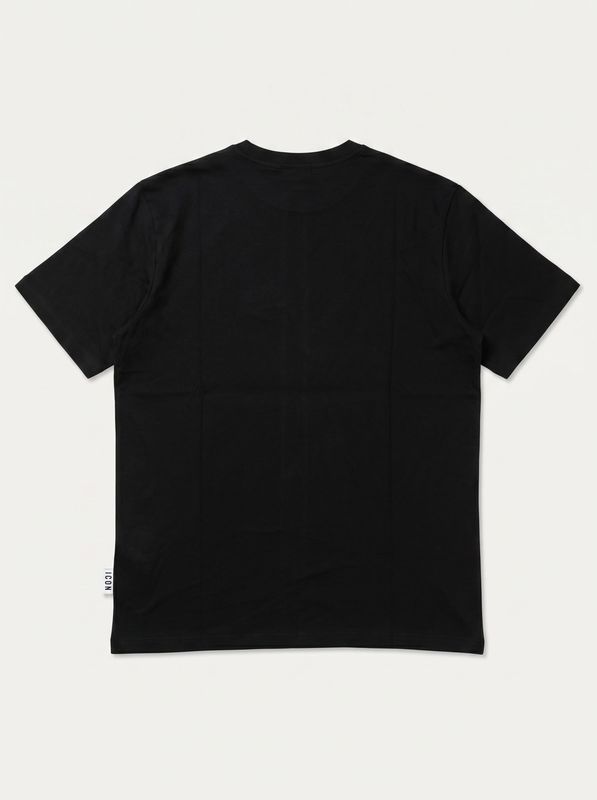 2. T-shirt logata Nero Icon iut011
