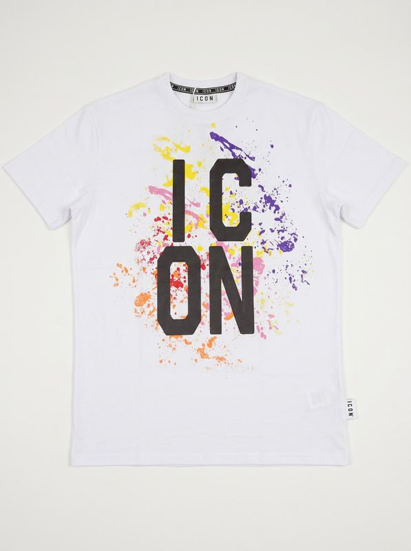 Logo T-shirt White Icon
