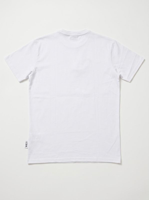 2. T-shirt logata Bianco Icon iut038