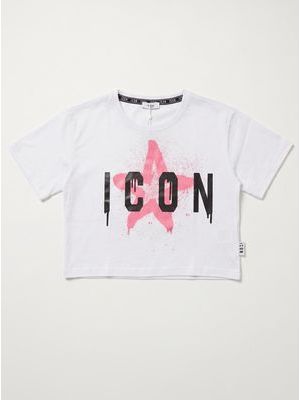 1. T-shirt logata Bianco
