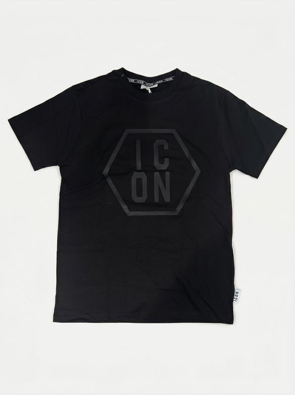 Logo T-shirt Black Icon