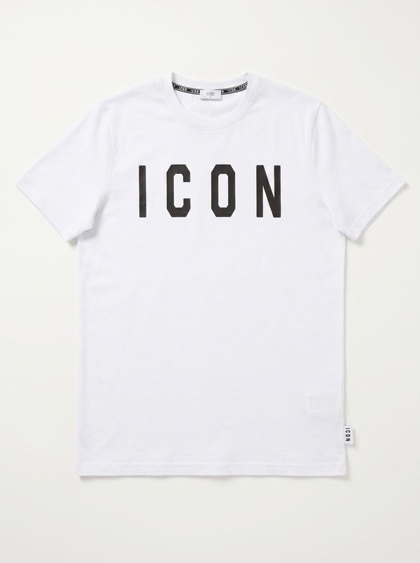 Logo T-shirt White Icon
