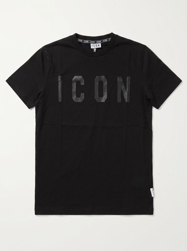 Logo T-shirt Black Icon