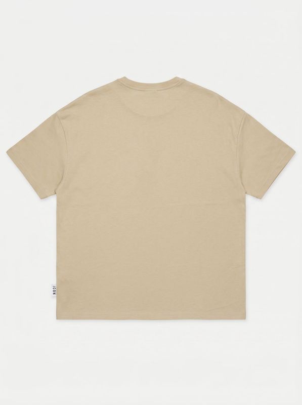2. Solid color T-shirt Beige Icon iut036