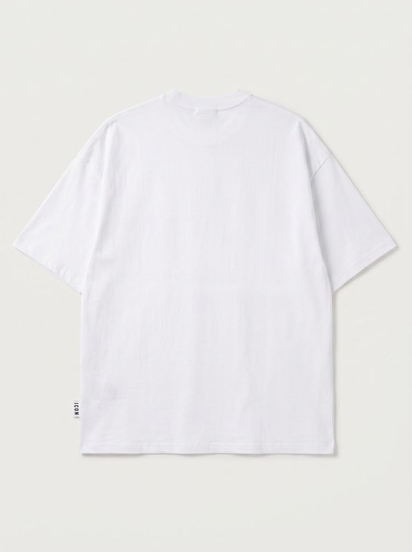 2. Solid color T-shirt White Icon iut036