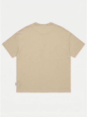 2. Solid color T-shirt Beige