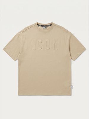 1. Solid color T-shirt Beige