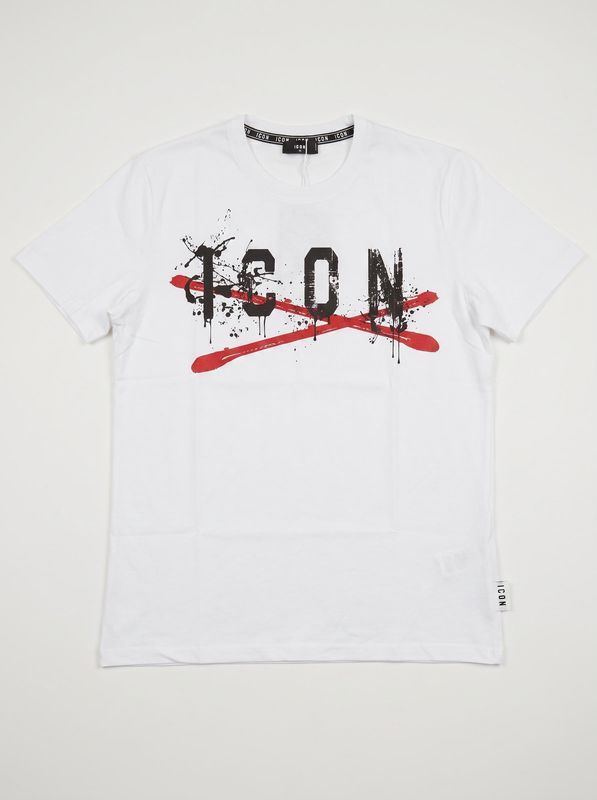 Logo T-shirt White Icon