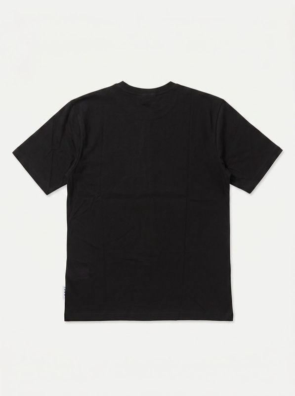 2. Plain T-shirt with logo Black Icon iut012