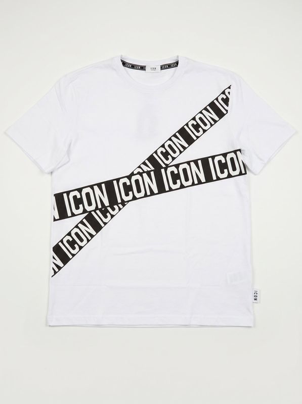 Logo T-shirt White Icon
