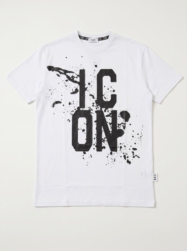 Logo T-shirt White Icon