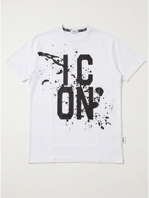1. T-shirt logata Bianco