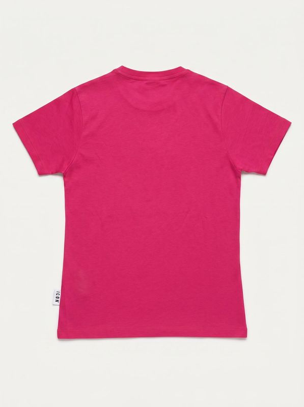 2. Logo T-shirt Fuchsia Icon idt012